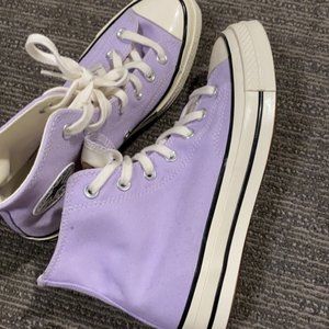 Light Purple Hightop Converse
